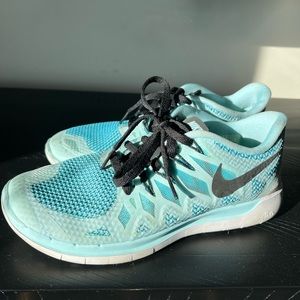 Nike baby blue sneakers size 7US